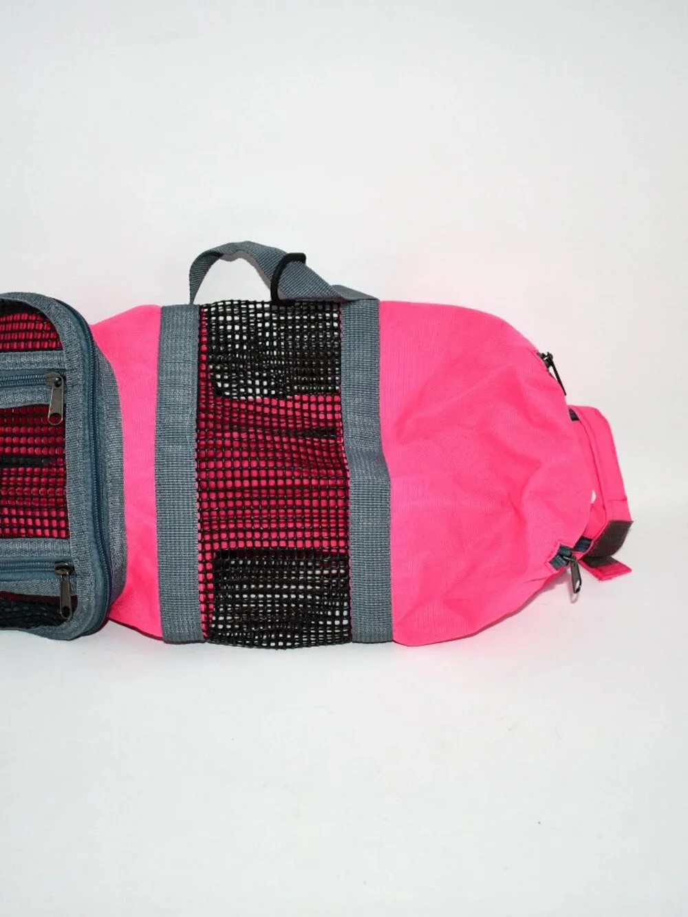 Cinf Cat Grooming Restraint Bag, Nail Clipping, Bathing No Scratch, Rose Red, M,